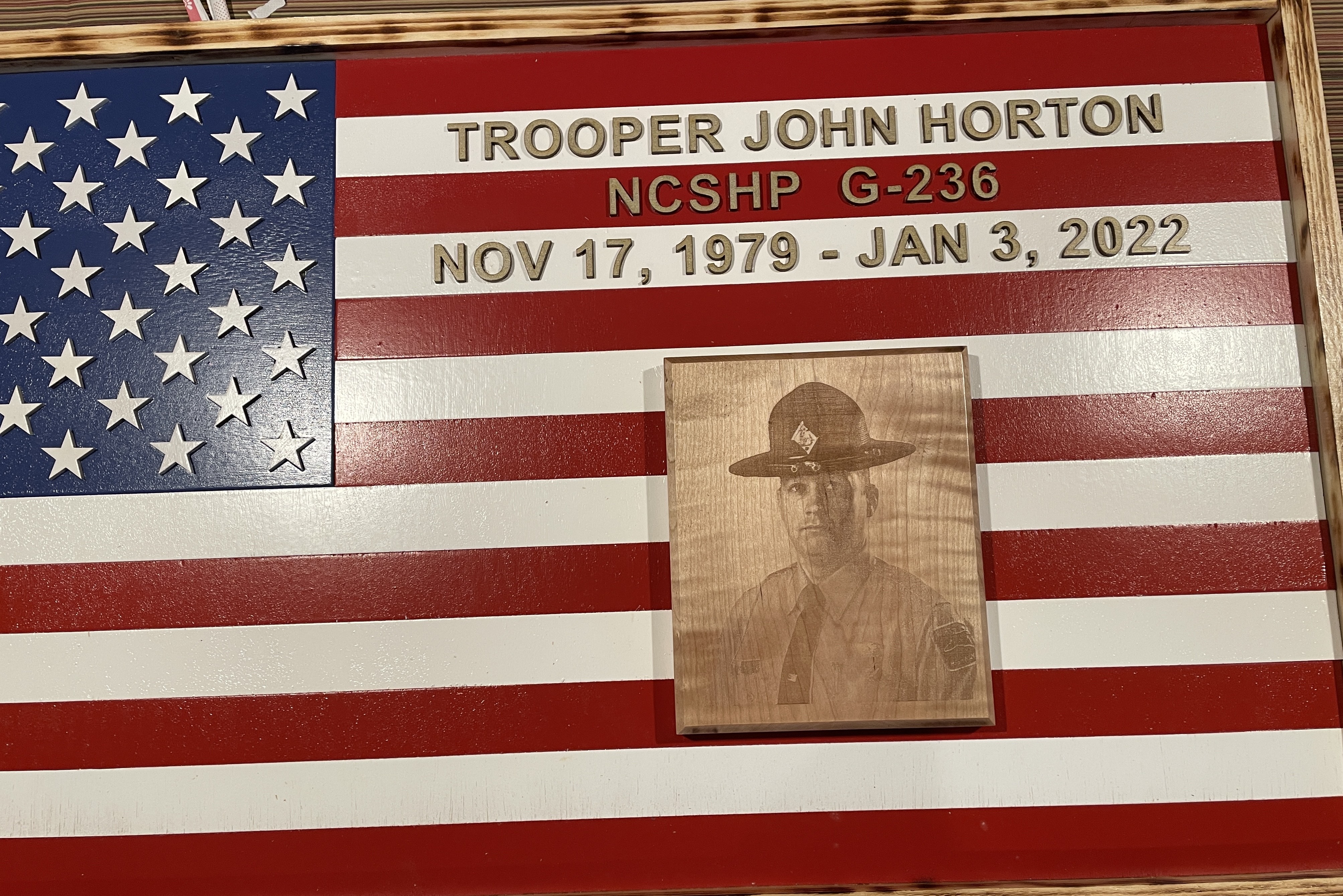 Trooper John Horton Flag